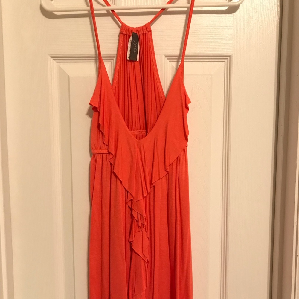 Coral tank top
